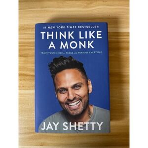 Think Like a Monk Jay‎ Shetty NY Times Bestseller Peace Purpose
